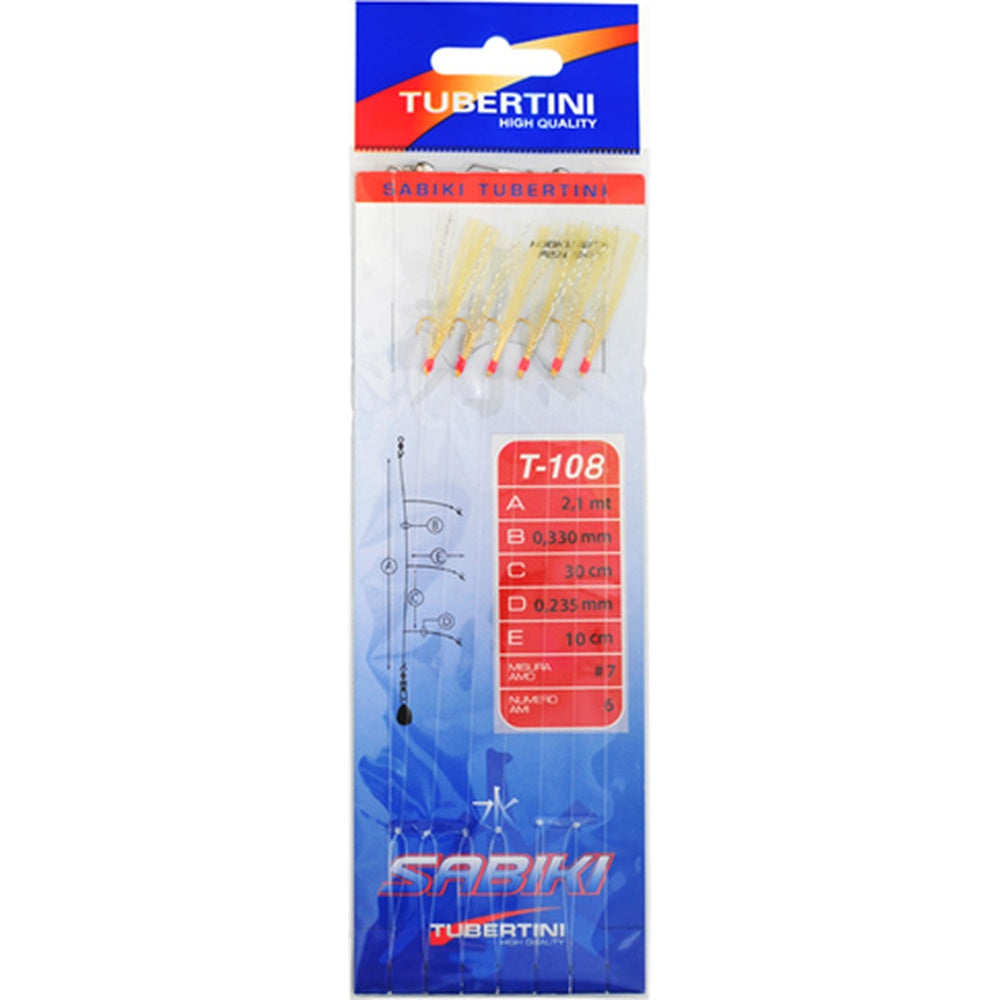 Sabiki Tubertini Sabiki T-108 #9 2,1mt