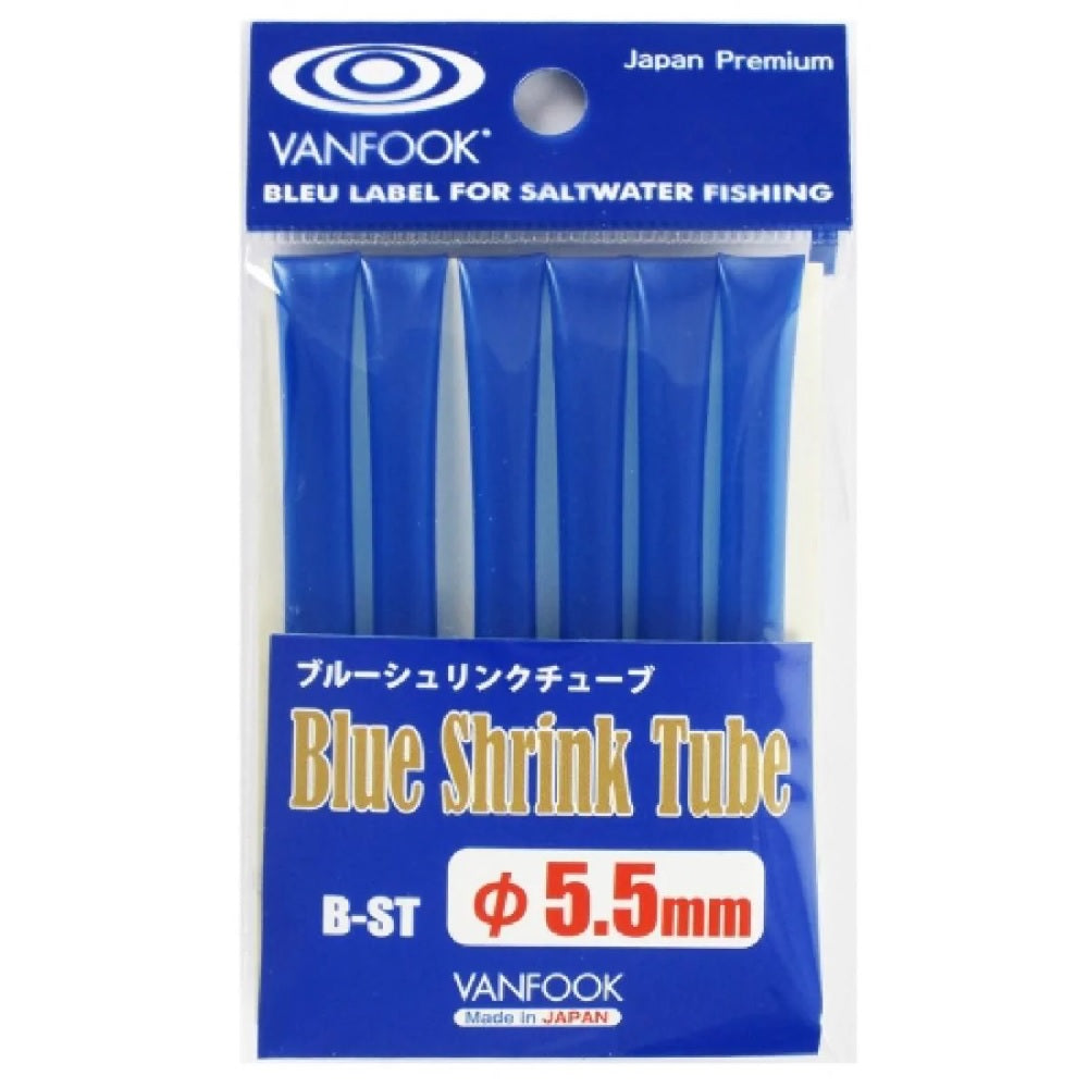 Tubicino Termo Restringente Vanfook Blue Shrink Tube 5,5mm