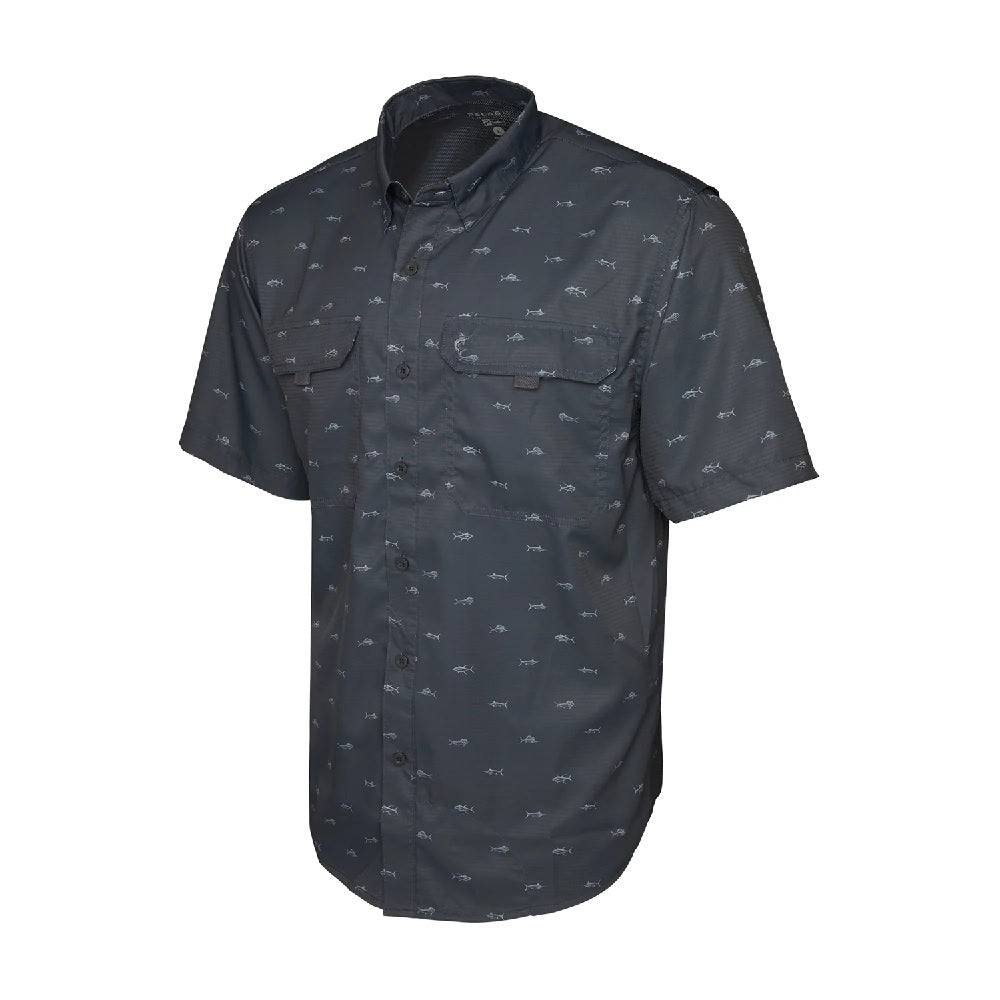 Camicia Pelagic Keys SS Shirt Tybi Fish Tg L