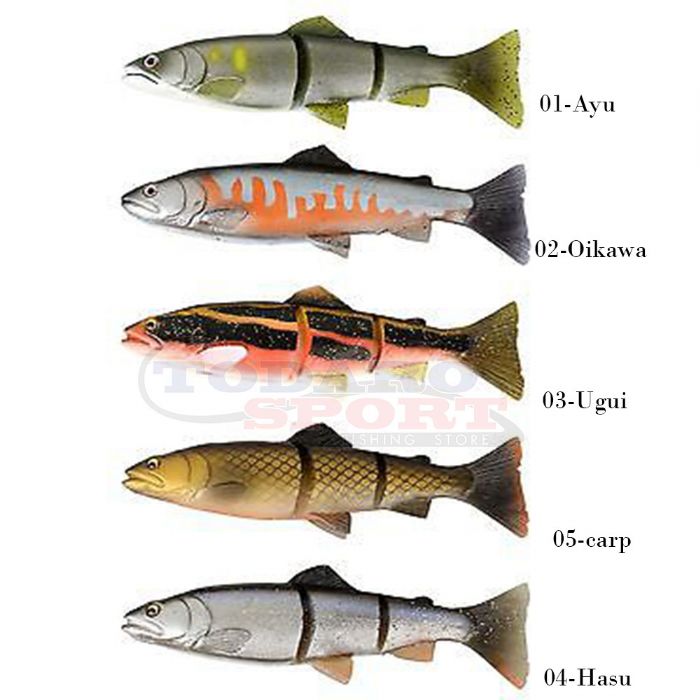 Savage gear 3d line thru trout serie japan