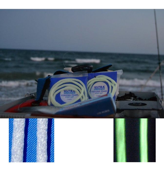 Ultramerine luminous fishing foam pop-up