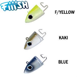 Fiiish jig head black minnow off shore