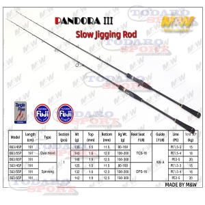 M&w jigging pandora iii