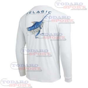 Pelagic aquatek goione marlin fishing shirt