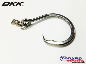 Bkk monster circle hook with swivel