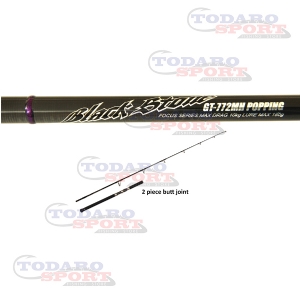 Expert black stone popping rod