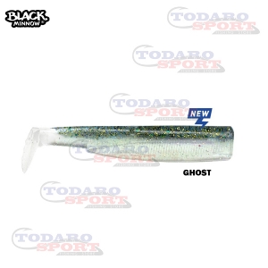 Fiiish black minnow corpo