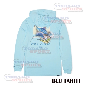 Pelagic aquatek goione slam hooded fishing shirt