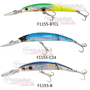 Yo-zuri crystal minnows 3d minnow jointed floating