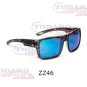 Pelagic shark bite - polarized mineral glass