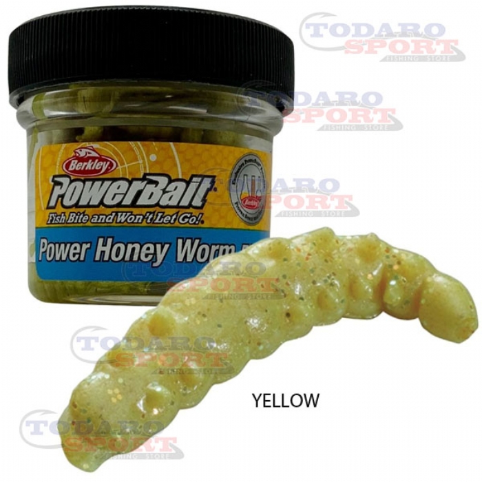 Berkley powerbait power  honey worm 55ct