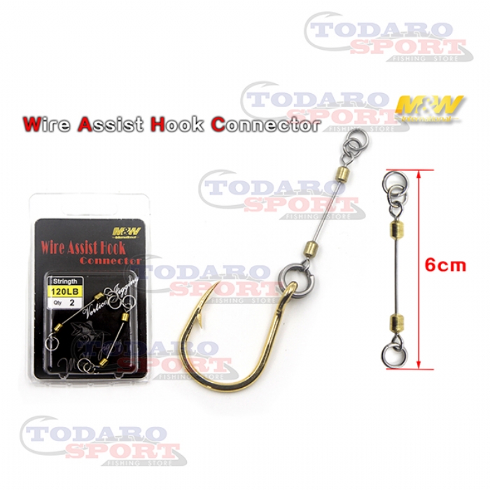 M&w international wire assist hook connector