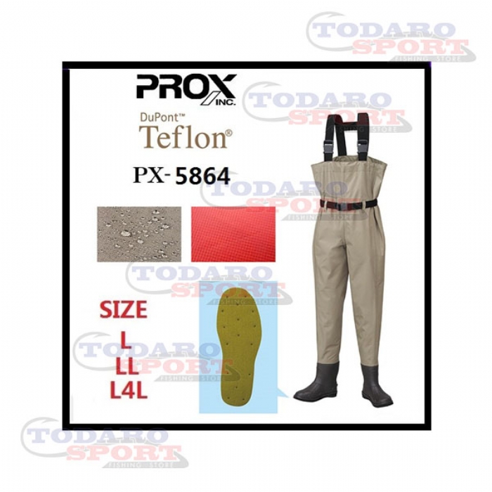 Prox waders chest felt spike 