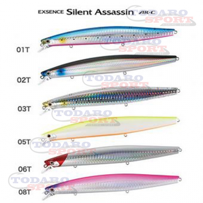 Shimano fishing Exsence Silent Assassin Floating Minnow 140 mm 23g  Multicolor