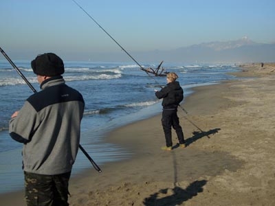 Surfcasting a misura di preda